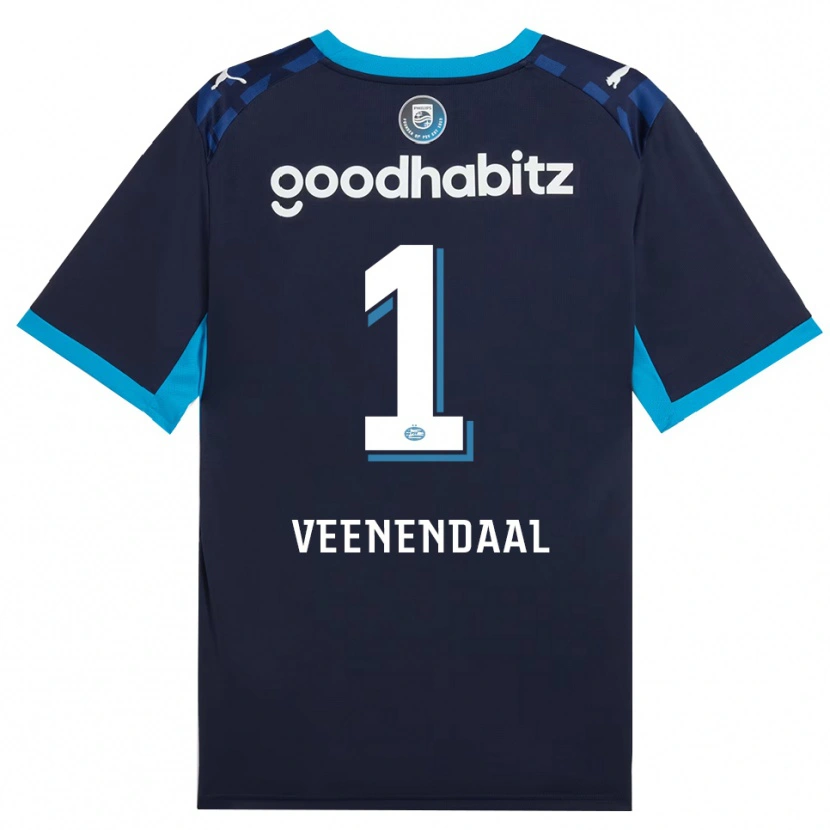 Danxen Damen Sari Van Veenendaal #1 Himmelblau Königlichblau Ausweichtrikot Trikot 2026/27 T-Shirt Österreich