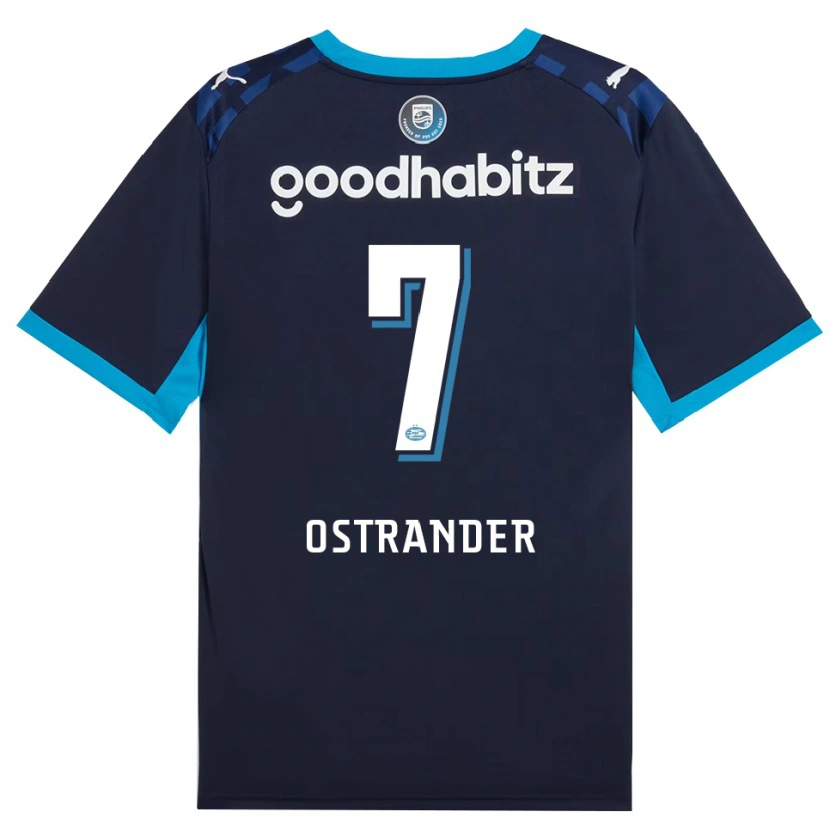 Danxen Damen William Ostrander #7 Himmelblau Königlichblau Ausweichtrikot Trikot 2026/27 T-Shirt Österreich