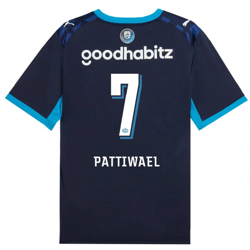Danxen Damen Naomi Pattiwael #7 Himmelblau Königlichblau Ausweichtrikot Trikot 2026/27 T-Shirt Österreich
