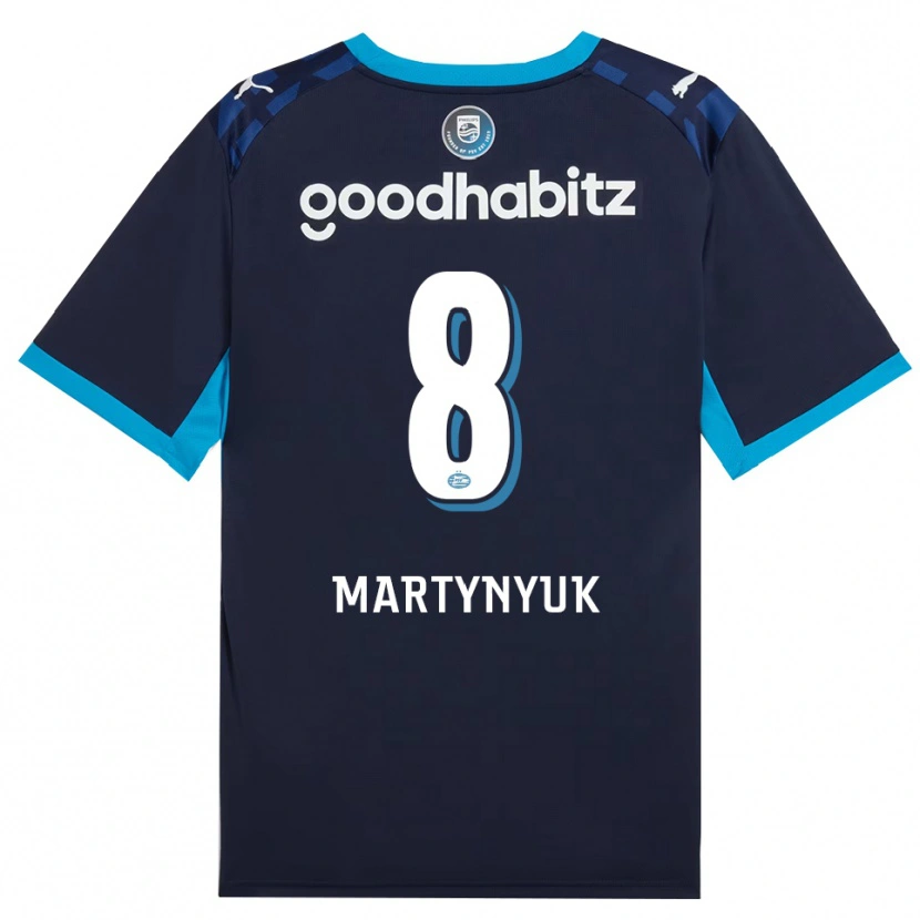 Danxen Damen Anton Martynyuk #8 Himmelblau Königlichblau Ausweichtrikot Trikot 2026/27 T-Shirt Österreich
