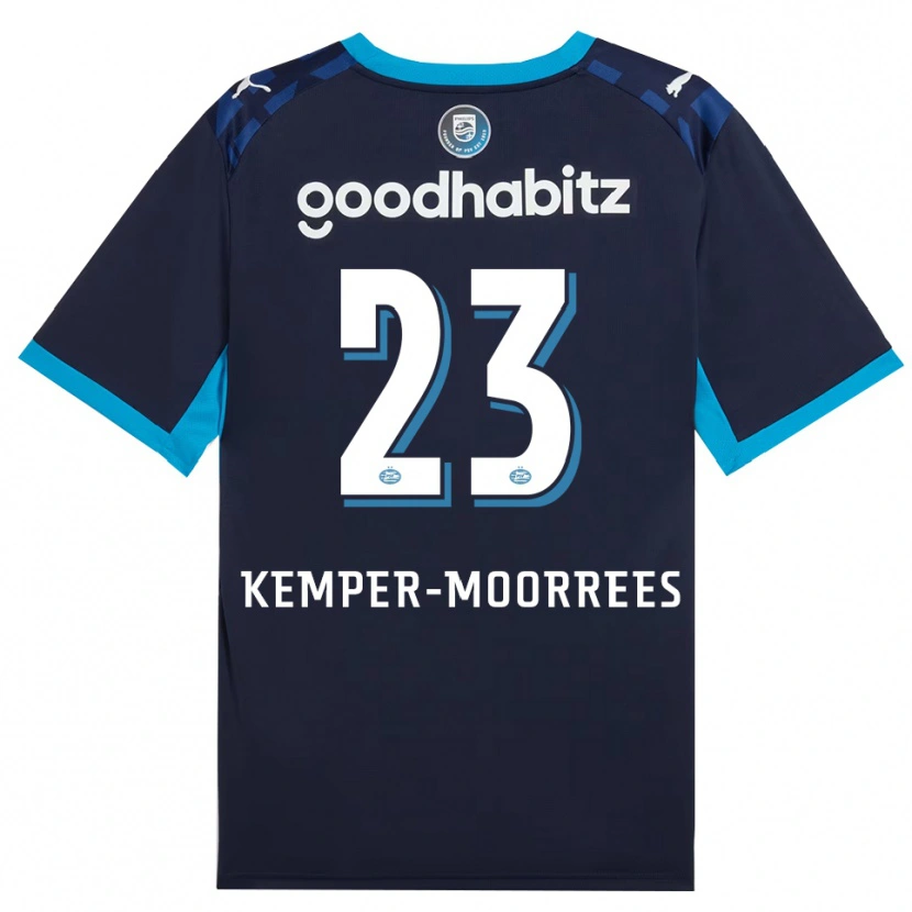 Danxen Damen Myrthe Kemper-Moorrees #23 Himmelblau Königlichblau Ausweichtrikot Trikot 2026/27 T-Shirt Österreich