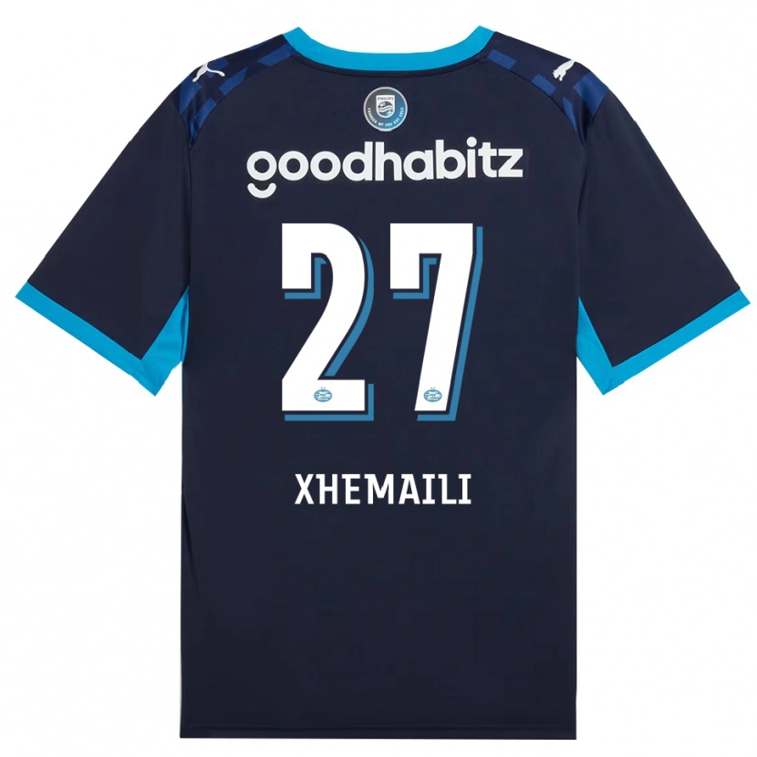 Danxen Damen Riola Xhemaili #27 Himmelblau Königlichblau Ausweichtrikot Trikot 2026/27 T-Shirt Österreich