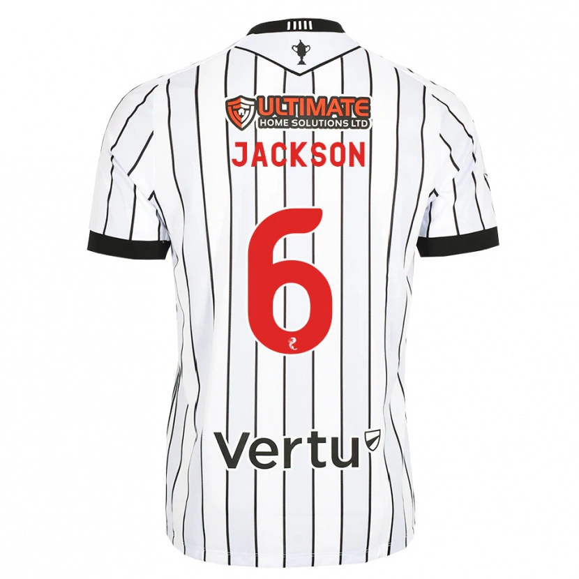 Danxen Damen Louis Jackson #6 Weiß Schwarz Rot Heimtrikot Trikot 2026/27 T-Shirt Österreich