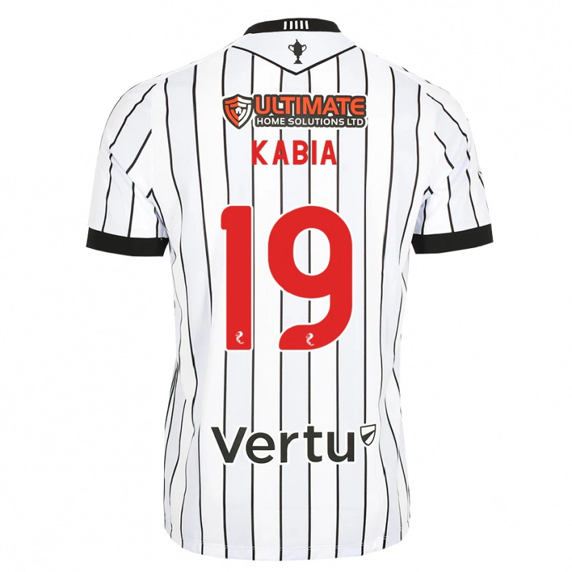 Danxen Damen Ismeal Kabia #19 Weiß Schwarz Rot Heimtrikot Trikot 2026/27 T-Shirt Österreich