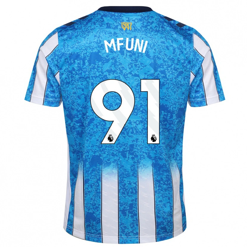Danxen Damen Stephen Mfuni #91 Weiß Blau Orange Heimtrikot Trikot 2026/27 T-Shirt Österreich