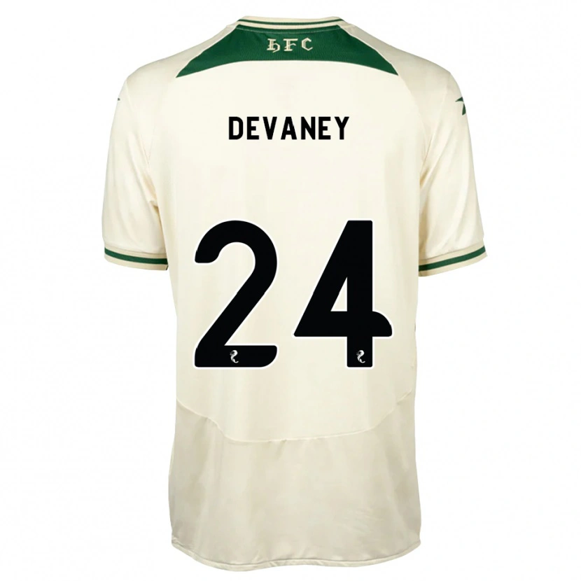 Danxen Damen Jacob Devaney #24 Weiß Waldgrün Auswärtstrikot Trikot 2026/27 T-Shirt Österreich
