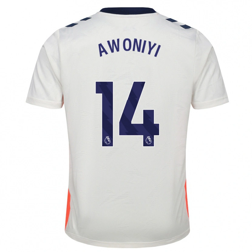 Danxen Damen Taiwo Awoniyi #14 Weiß Orange Königsblau Auswärtstrikot Trikot 2026/27 T-Shirt Österreich