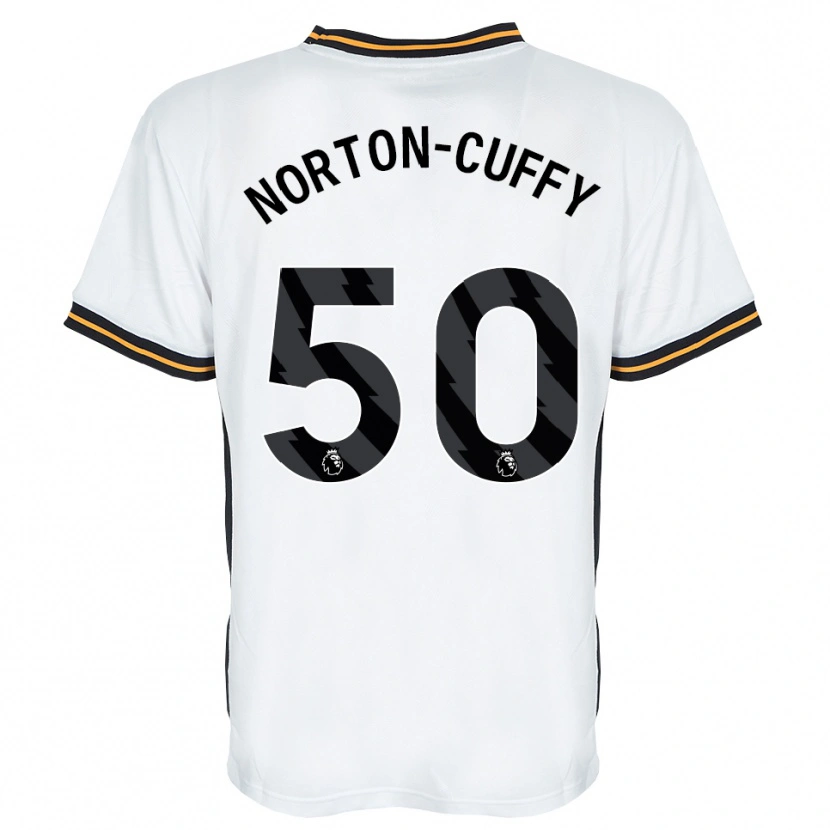 Danxen Damen Brooke Norton-Cuffy #50 Weiß Orange Schwarz Auswärtstrikot Trikot 2026/27 T-Shirt Österreich
