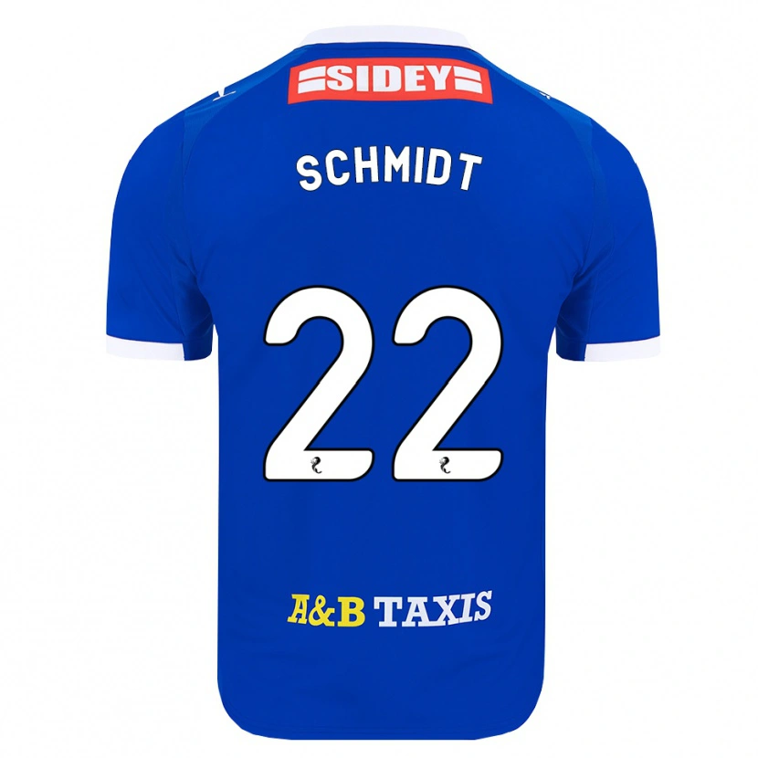 Danxen Damen Danny Schmidt #22 Blau Rot Gelb Heimtrikot Trikot 2026/27 T-Shirt Österreich