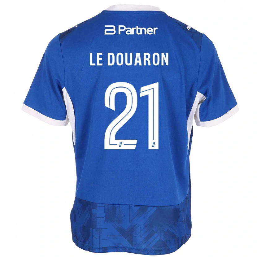 Danxen Damen Jérémy Le Douaron #21 Mittelblau Weiß Heimtrikot Trikot 2026/27 T-Shirt Österreich