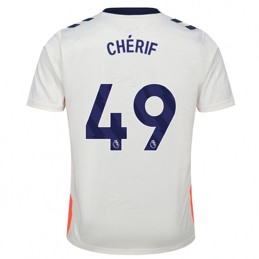 Danxen Damen Sidiki Chérif #49 Weiß Orange Königsblau Auswärtstrikot Trikot 2026/27 T-Shirt Österreich