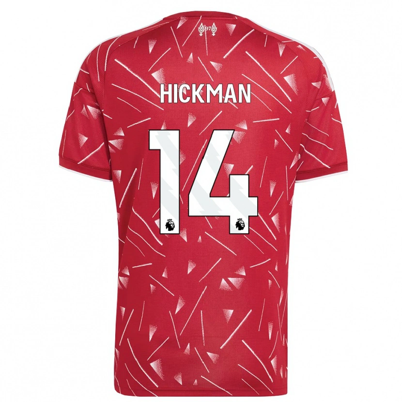 Danxen Kinder Ellis Hickman #14 Weiß Rot Heimtrikot Trikot 2026/27 T-Shirt Österreich