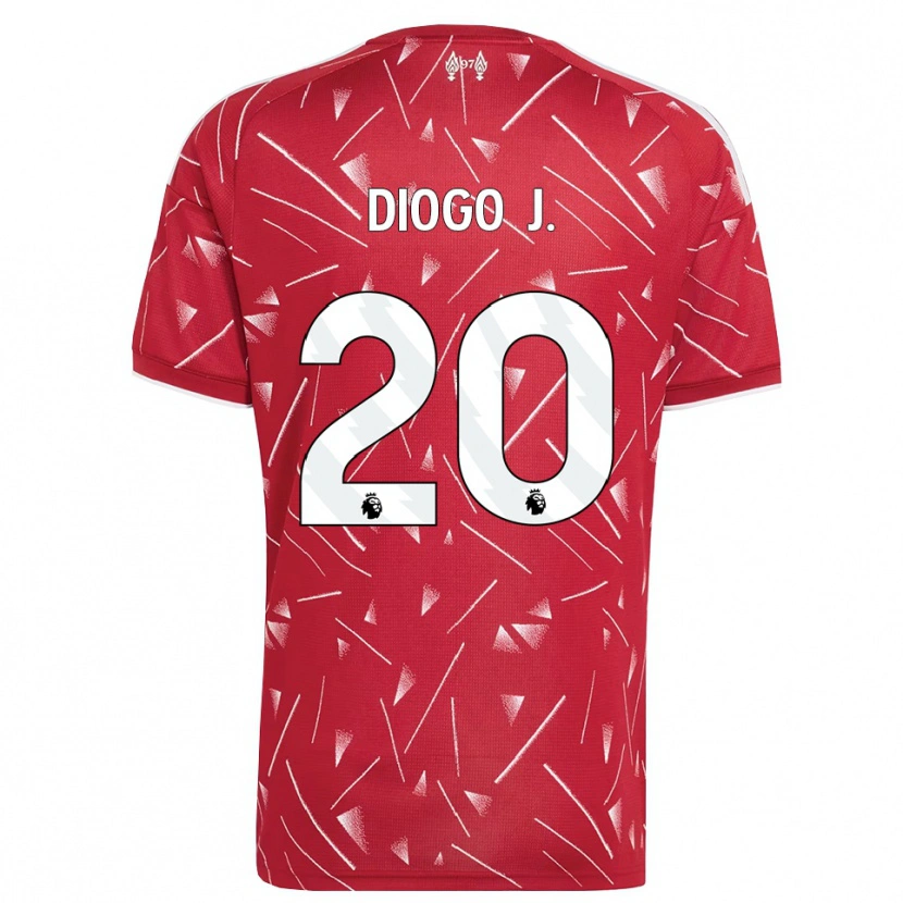 Danxen Kinder Diogo Jota #20 Weiß Rot Heimtrikot Trikot 2026/27 T-Shirt Österreich