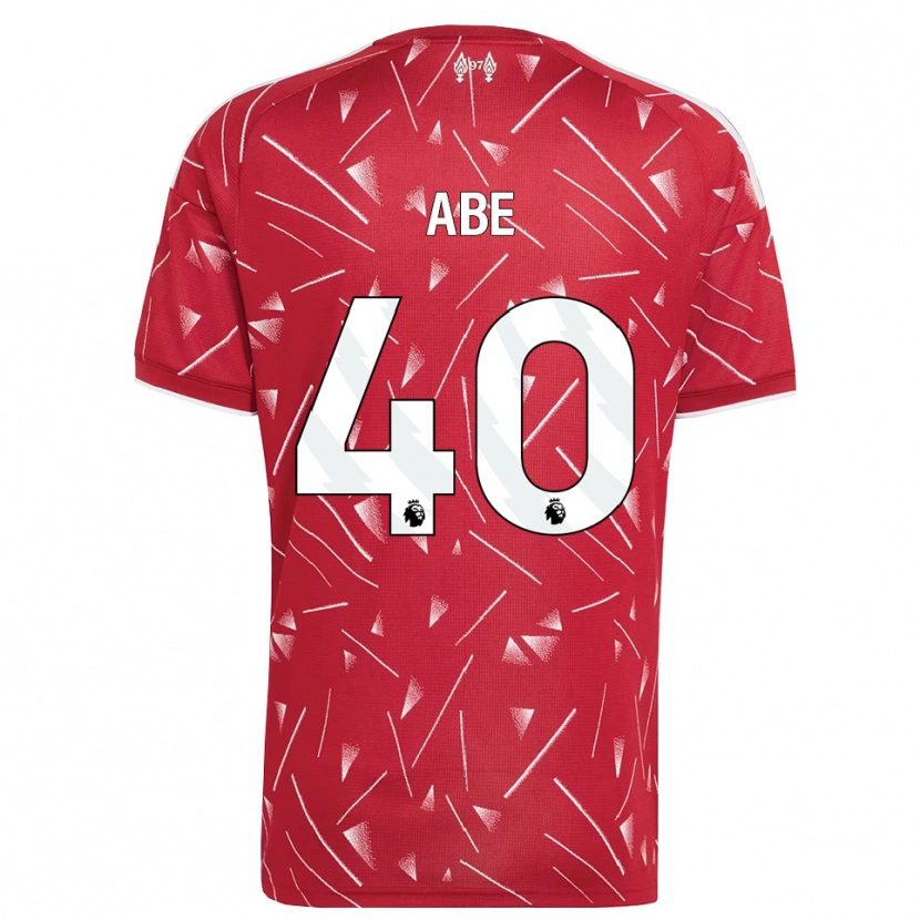 Danxen Kinder Joshua Abe #40 Weiß Rot Heimtrikot Trikot 2026/27 T-Shirt Österreich