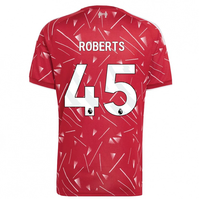 Danxen Kinder Iwan Roberts #45 Weiß Rot Heimtrikot Trikot 2026/27 T-Shirt Österreich
