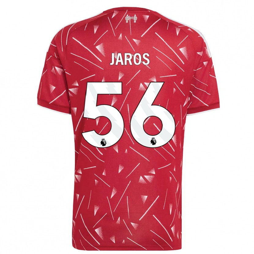 Danxen Kinder Vitezslav Jaros #56 Weiß Rot Heimtrikot Trikot 2026/27 T-Shirt Österreich