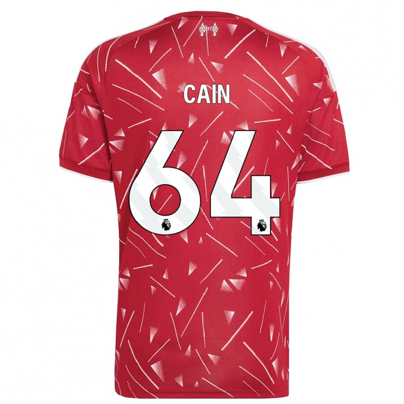 Danxen Kinder Jake Cain #64 Weiß Rot Heimtrikot Trikot 2026/27 T-Shirt Österreich