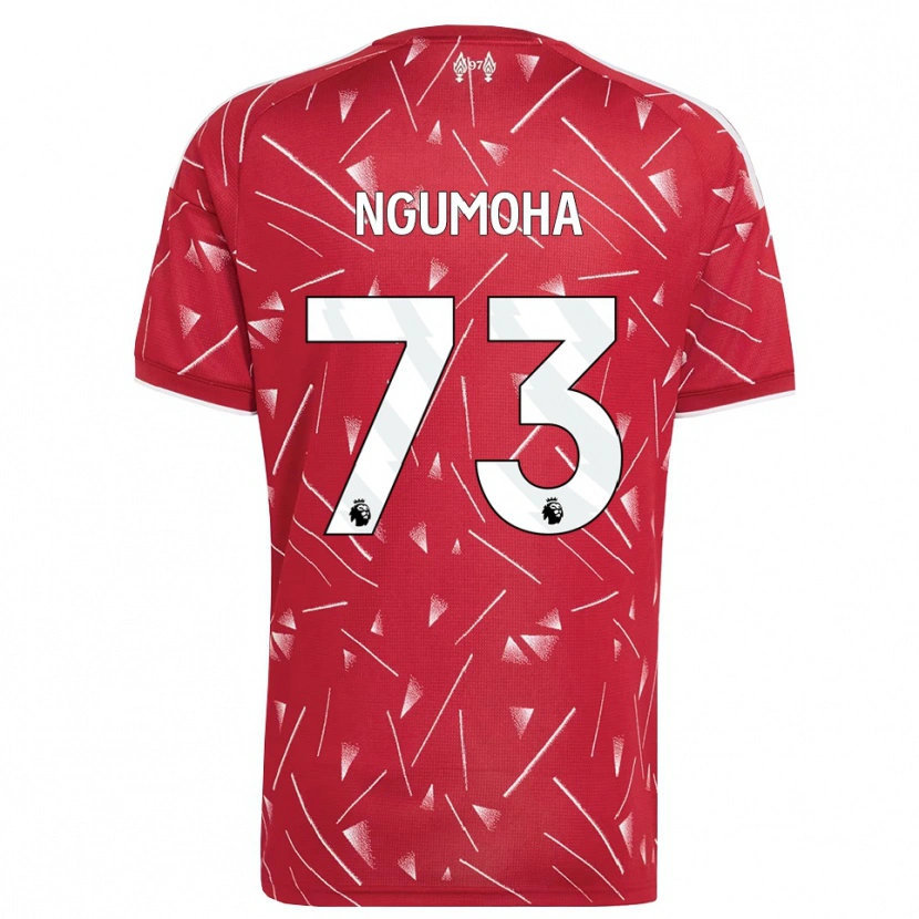 Danxen Kinder Rio Ngumoha #73 Weiß Rot Heimtrikot Trikot 2026/27 T-Shirt Österreich
