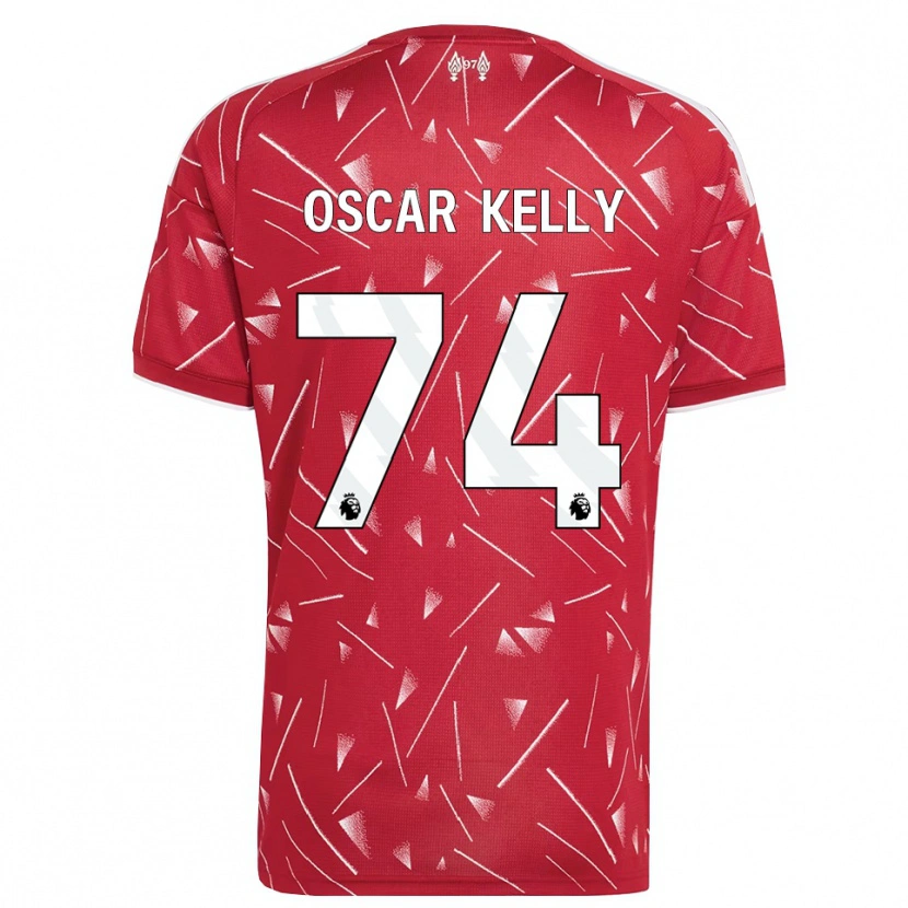 Danxen Kinder Oscar Kelly #74 Weiß Rot Heimtrikot Trikot 2026/27 T-Shirt Österreich