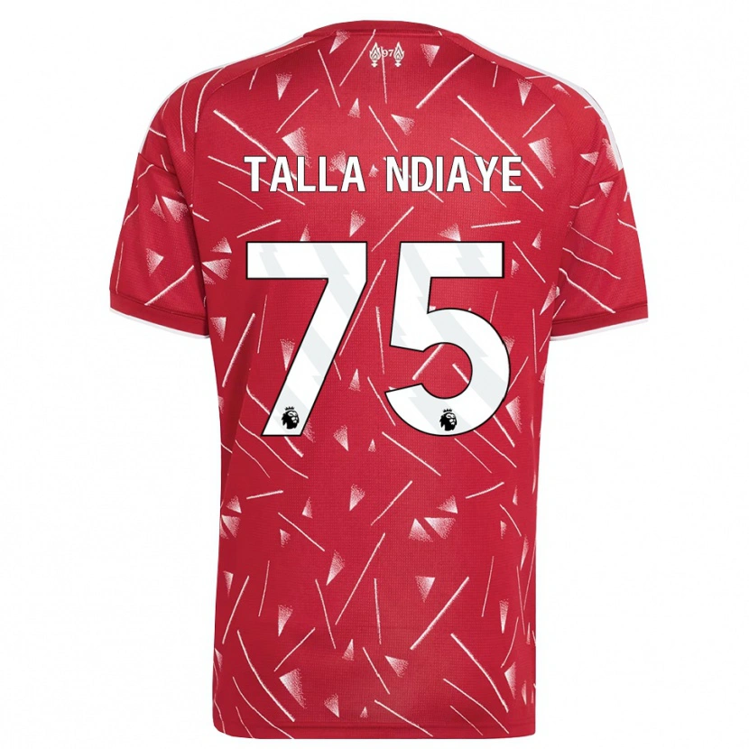 Danxen Kinder Mor Talla Ndiaye #75 Weiß Rot Heimtrikot Trikot 2026/27 T-Shirt Österreich