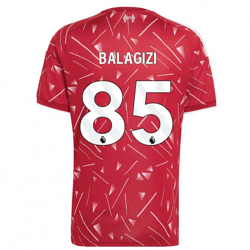 Danxen Kinder James Balagizi #85 Weiß Rot Heimtrikot Trikot 2026/27 T-Shirt Österreich