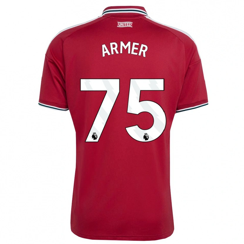 Danxen Kinder Daniel Armer #75 Rot Gelb Weiß Heimtrikot Trikot 2026/27 T-Shirt Österreich