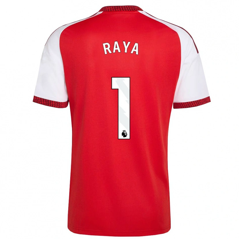 Danxen Kinder David Raya #1 Rot Weiß Schwarz Heimtrikot Trikot 2026/27 T-Shirt Österreich