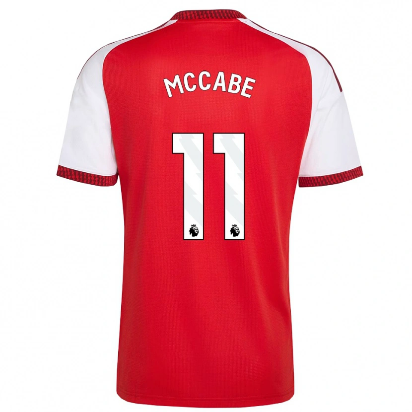 Danxen Kinder Katie Mccabe #11 Rot Weiß Schwarz Heimtrikot Trikot 2026/27 T-Shirt Österreich