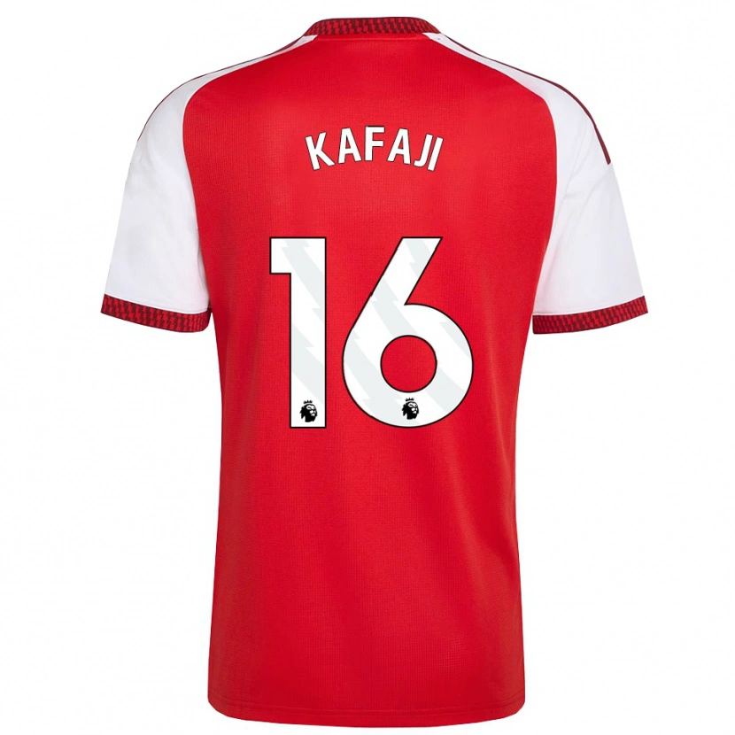 Danxen Kinder Rosa Kafaji #16 Rot Weiß Schwarz Heimtrikot Trikot 2026/27 T-Shirt Österreich
