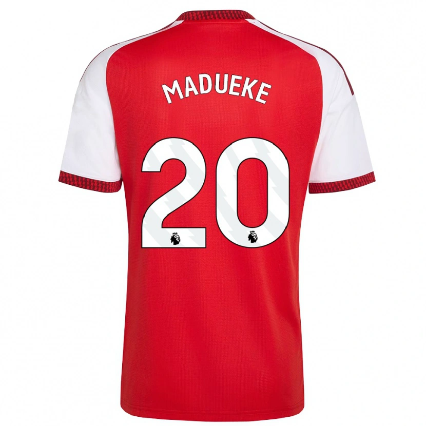 Danxen Kinder Noni Madueke #20 Rot Weiß Schwarz Heimtrikot Trikot 2026/27 T-Shirt Österreich