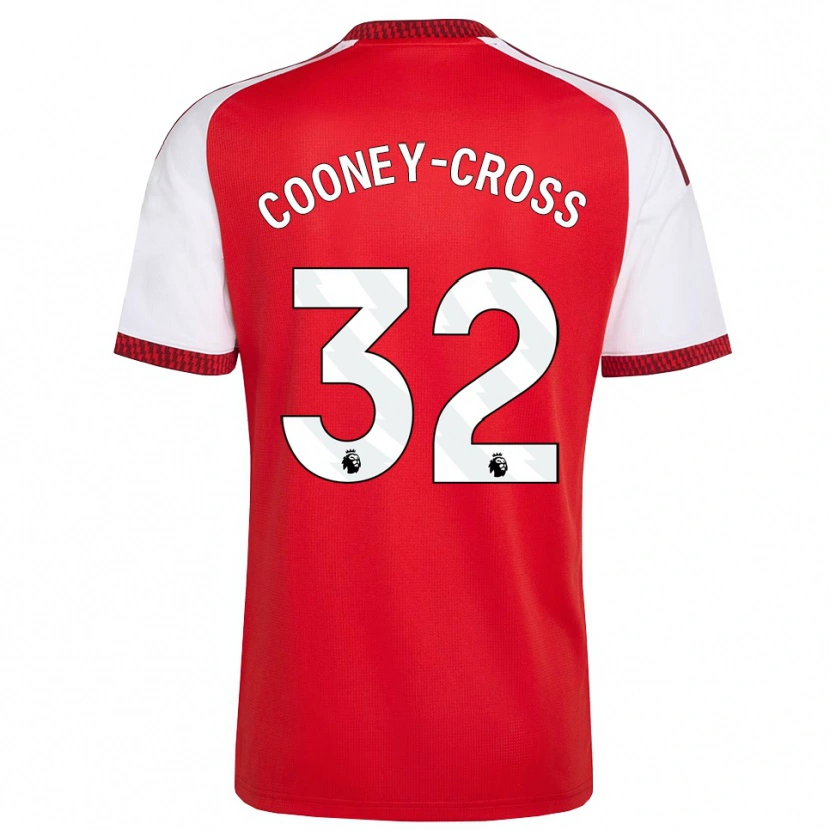 Danxen Kinder Kyra Cooney-Cross #32 Rot Weiß Schwarz Heimtrikot Trikot 2026/27 T-Shirt Österreich