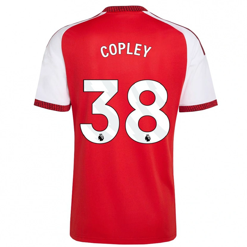 Danxen Kinder Louie Copley #38 Rot Weiß Schwarz Heimtrikot Trikot 2026/27 T-Shirt Österreich