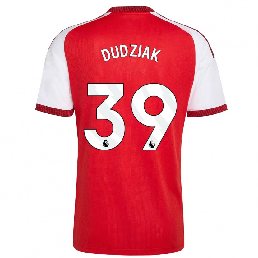 Danxen Kinder Harrison Dudziak #39 Rot Weiß Schwarz Heimtrikot Trikot 2026/27 T-Shirt Österreich