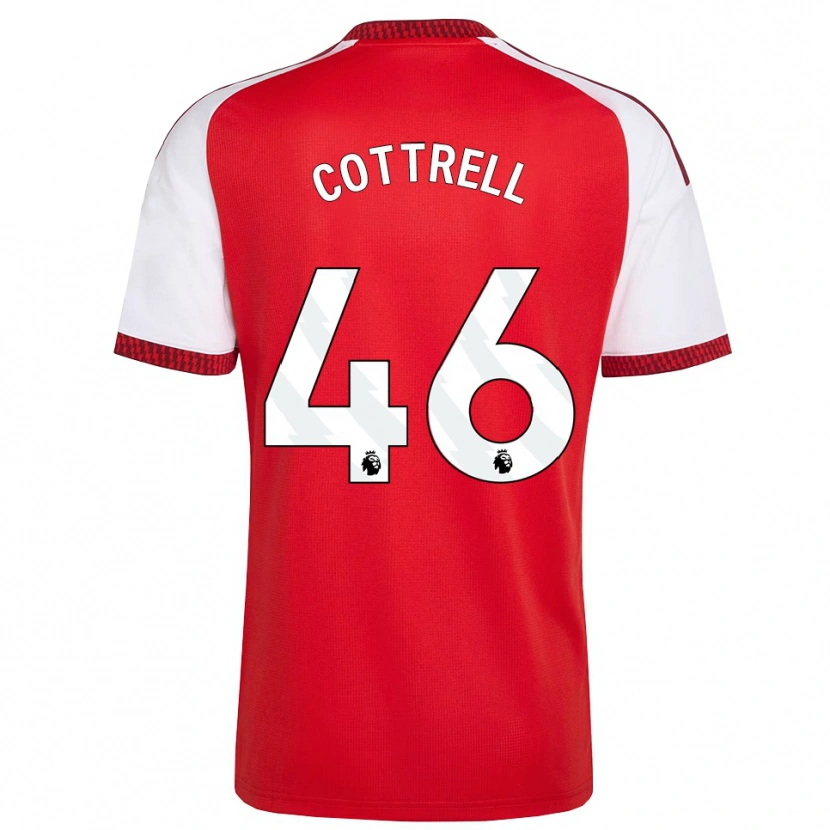 Danxen Kinder Ben Cottrell #46 Rot Weiß Schwarz Heimtrikot Trikot 2026/27 T-Shirt Österreich