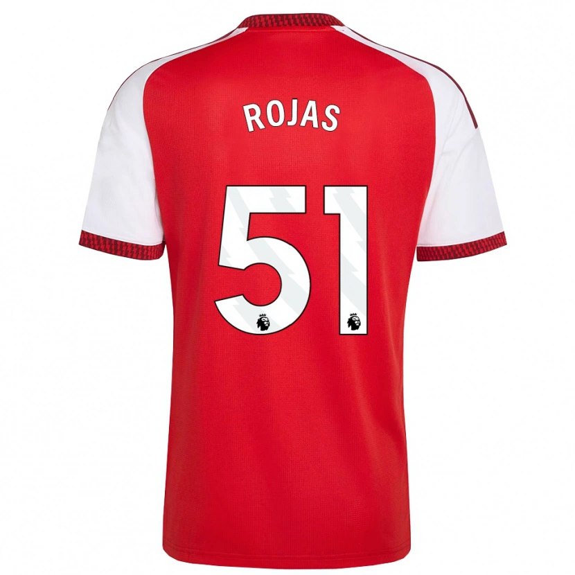Danxen Kinder Alexei Rojas #51 Rot Weiß Schwarz Heimtrikot Trikot 2026/27 T-Shirt Österreich