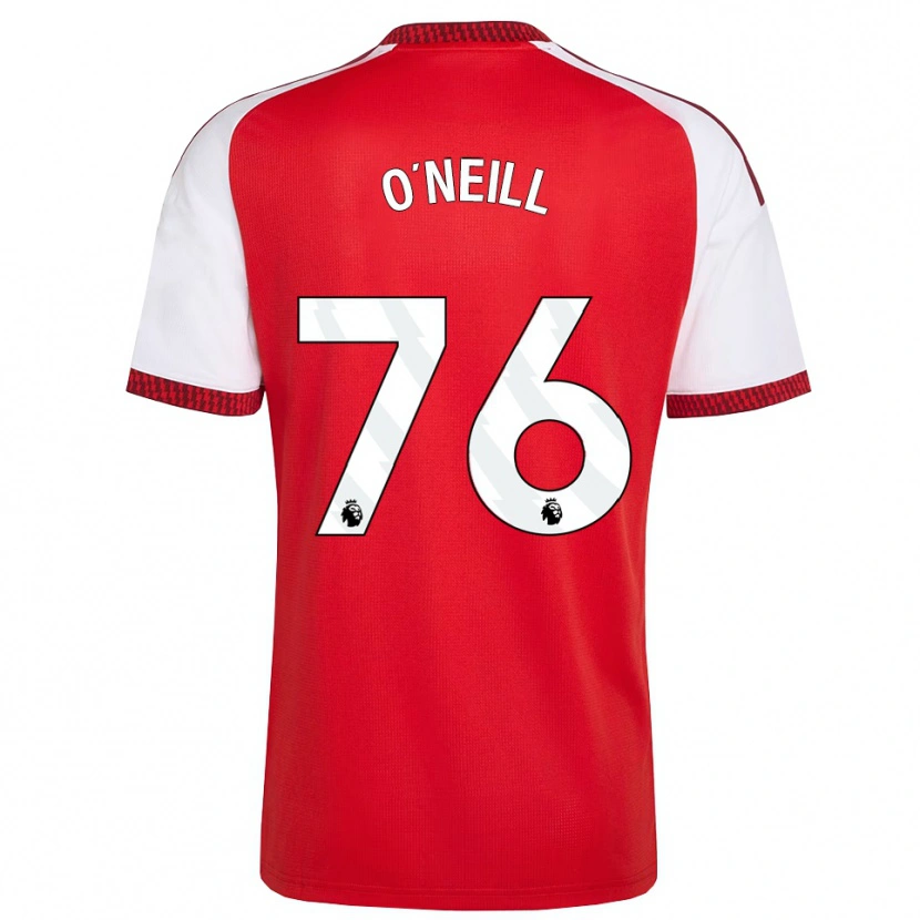 Danxen Kinder Ceadach O'neill #76 Rot Weiß Schwarz Heimtrikot Trikot 2026/27 T-Shirt Österreich