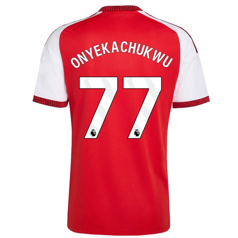 Danxen Kinder Samuel Onyekachukwu #77 Rot Weiß Schwarz Heimtrikot Trikot 2026/27 T-Shirt Österreich