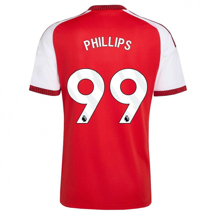 Danxen Kinder Charlie Phillips #99 Rot Weiß Schwarz Heimtrikot Trikot 2026/27 T-Shirt Österreich