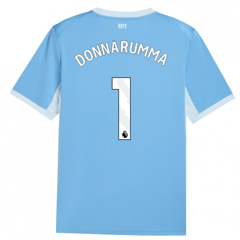 Danxen Kinder Gianluigi Donnarumma #1 Hellhimmelblau Weiß Heimtrikot Trikot 2026/27 T-Shirt Österreich
