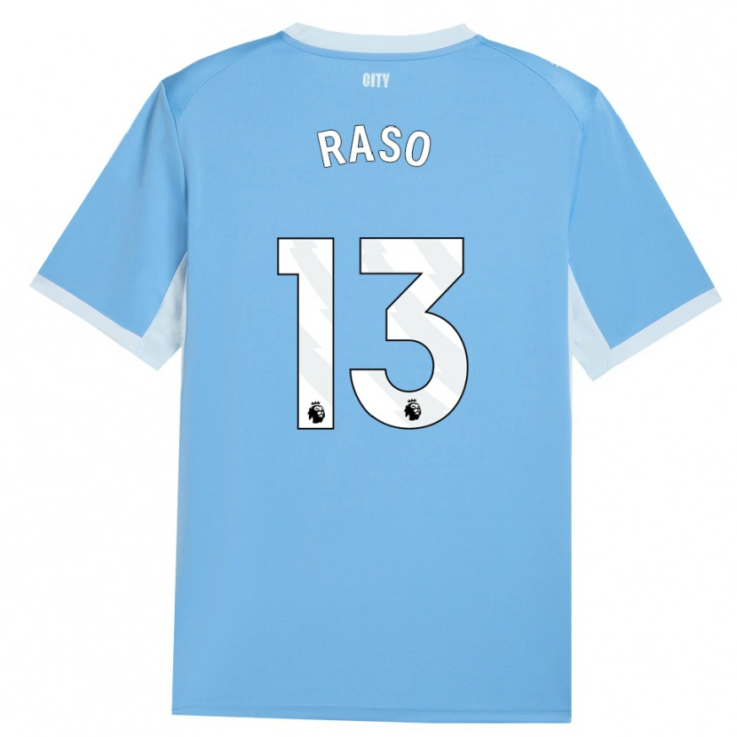 Danxen Kinder Hayley Raso #13 Hellhimmelblau Weiß Heimtrikot Trikot 2026/27 T-Shirt Österreich