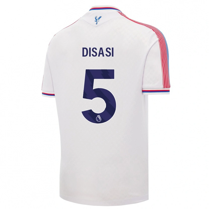 Danxen Kinder Axel Disasi #5 Weiß Rot Blau Heimtrikot Trikot 2026/27 T-Shirt Österreich