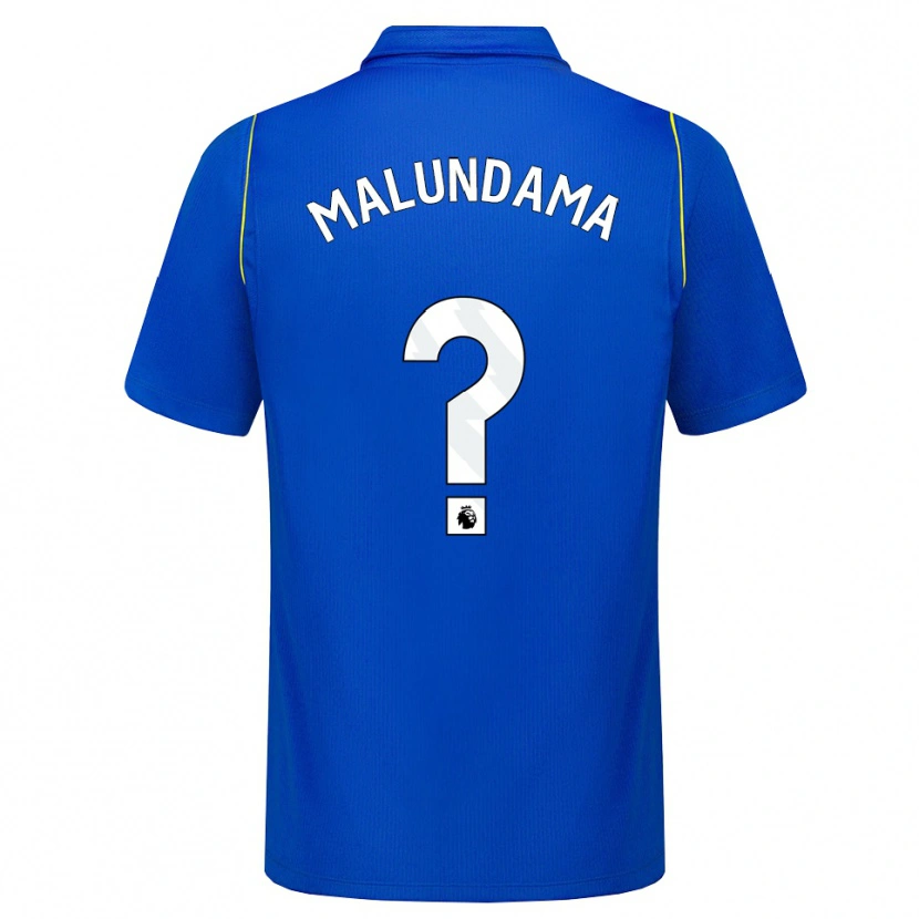 Danxen Kinder Jayden Malundama #0 Blau Gelb Heimtrikot Trikot 2026/27 T-Shirt Österreich