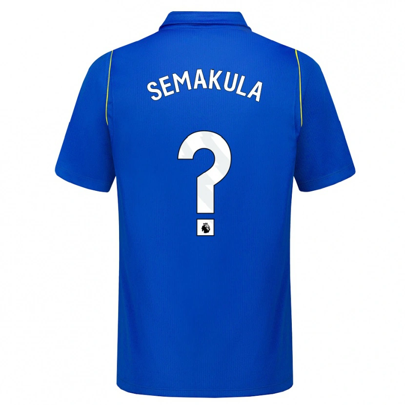 Danxen Kinder Eliah Semakula #0 Blau Gelb Heimtrikot Trikot 2026/27 T-Shirt Österreich