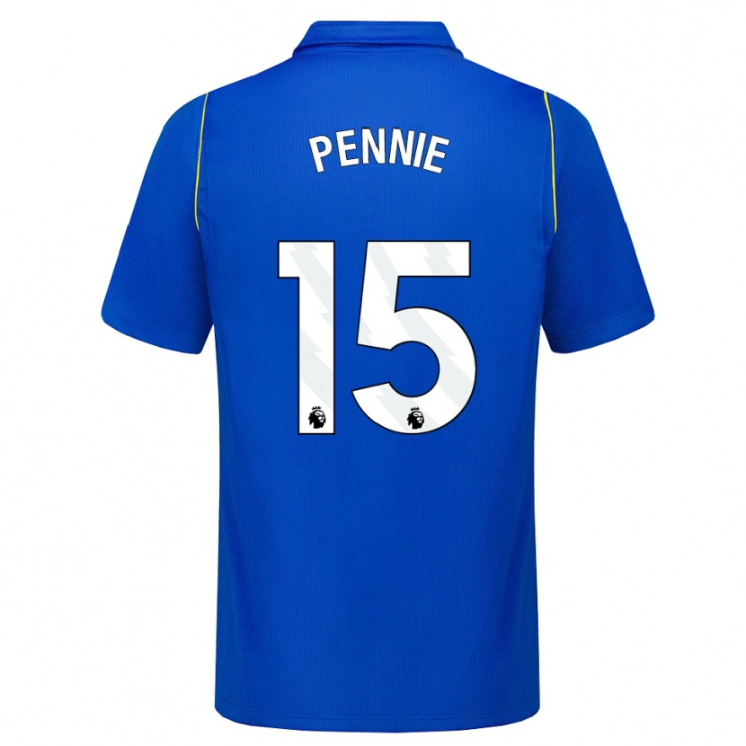 Danxen Kinder Andrew Pennie #15 Blau Gelb Heimtrikot Trikot 2026/27 T-Shirt Österreich