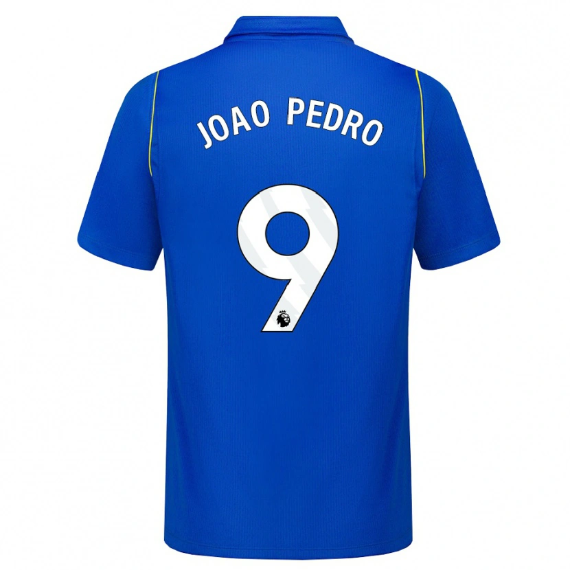 Danxen Kinder João Pedro #9 Blau Gelb Heimtrikot Trikot 2026/27 T-Shirt Österreich