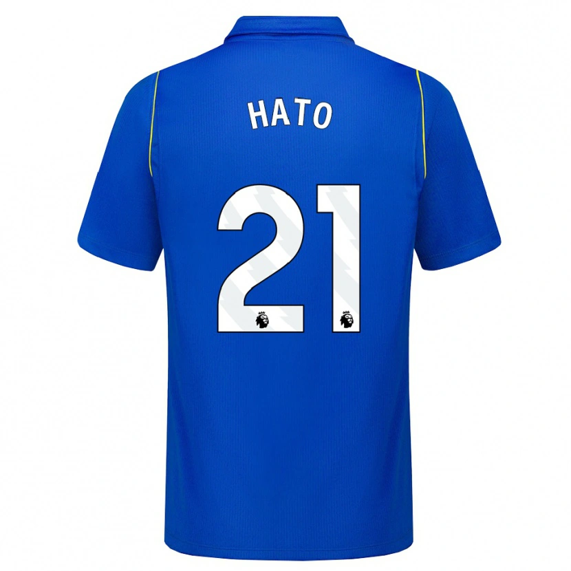 Danxen Kinder Jorrel Hato #21 Blau Gelb Heimtrikot Trikot 2026/27 T-Shirt Österreich