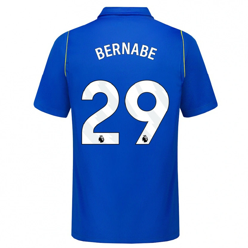 Danxen Kinder Alejandra Bernabé #29 Blau Gelb Heimtrikot Trikot 2026/27 T-Shirt Österreich