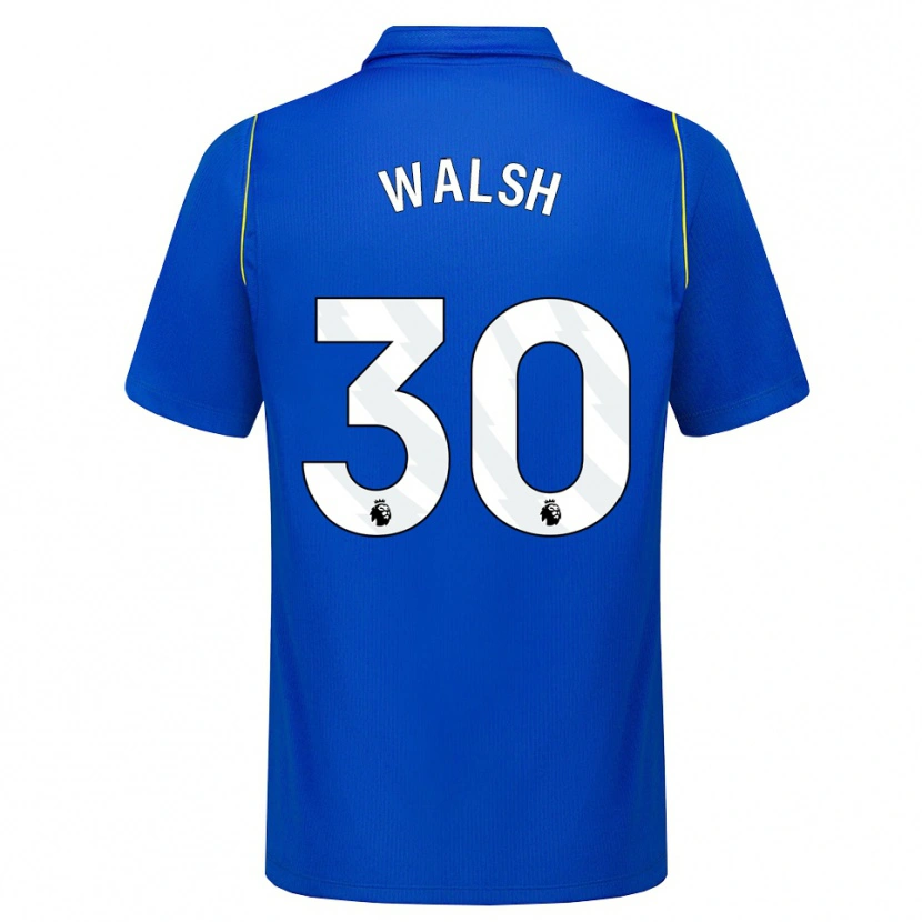 Danxen Kinder Keira Walsh #30 Blau Gelb Heimtrikot Trikot 2026/27 T-Shirt Österreich