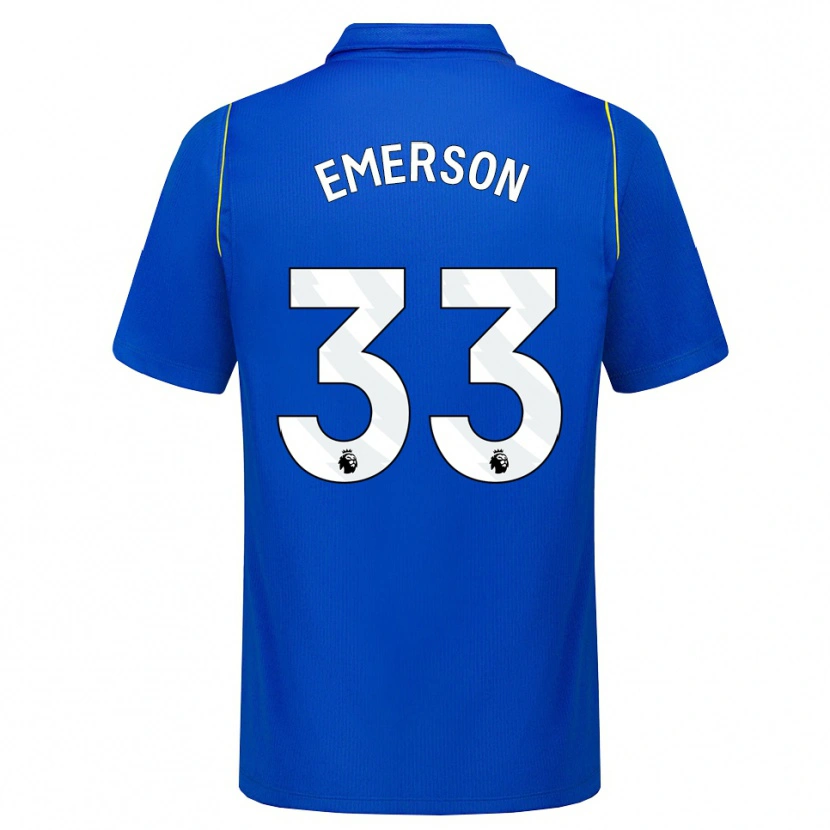 Danxen Kinder Emerson #33 Blau Gelb Heimtrikot Trikot 2026/27 T-Shirt Österreich
