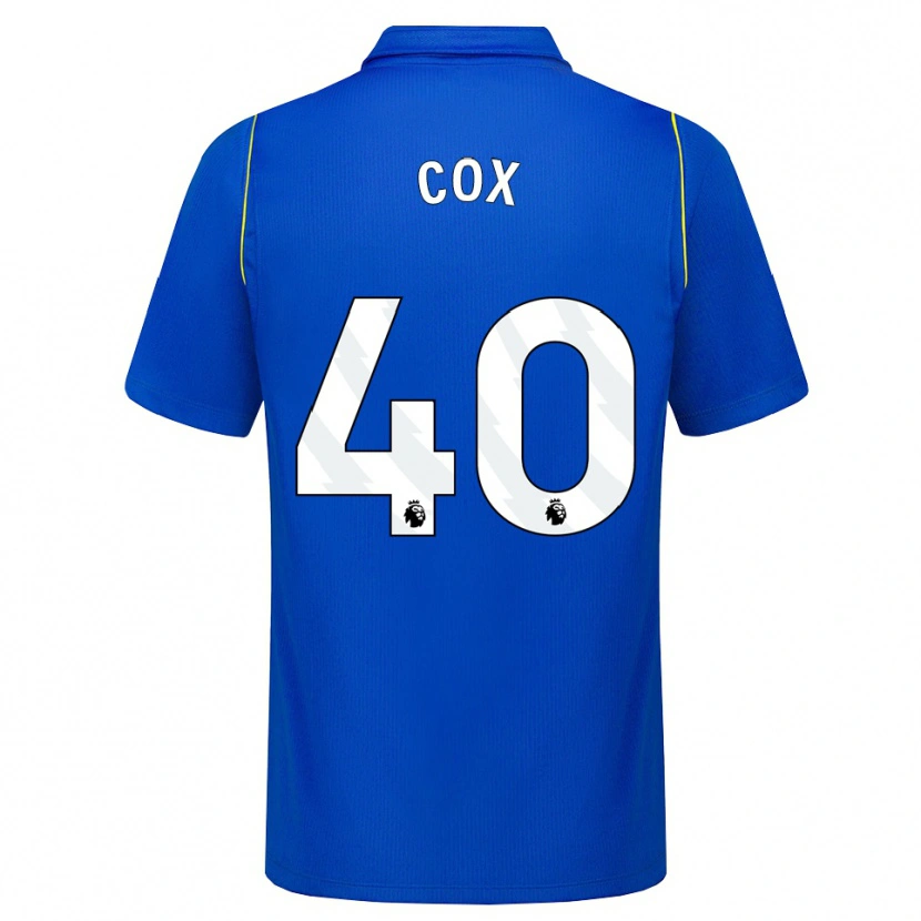 Danxen Kinder Katie Cox #40 Blau Gelb Heimtrikot Trikot 2026/27 T-Shirt Österreich